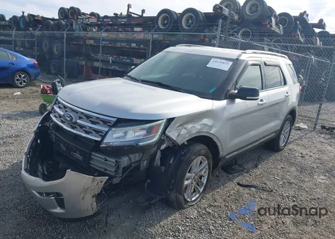 2018 Ford Explorer Xlt z USA, uszkodzony, nr VIN 1FM5K8DH5JGB25093